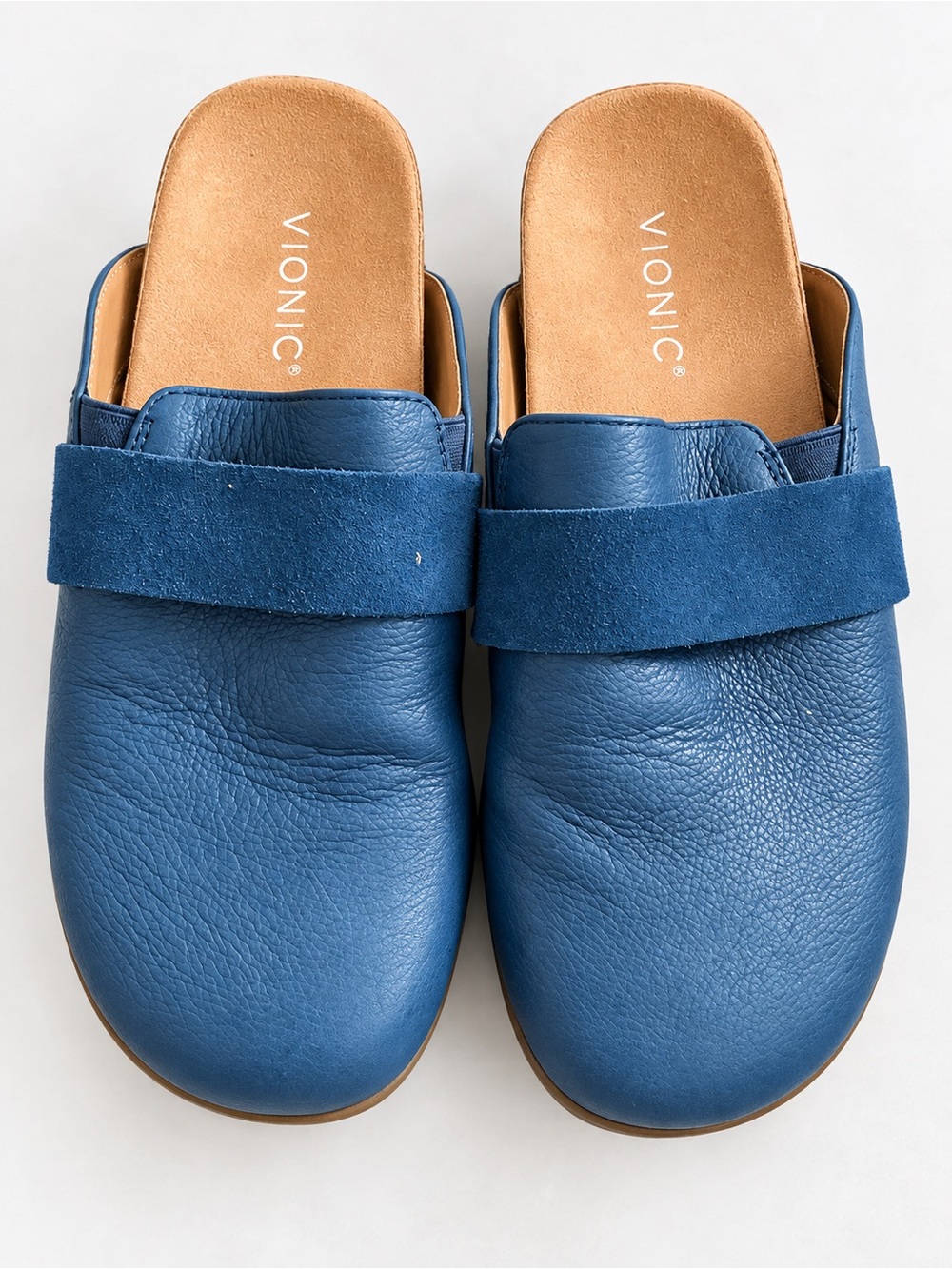 Vionic Kids Blue Slip-On Clogs with Padded Upper